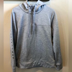 Blue grey Under Armour hoodie